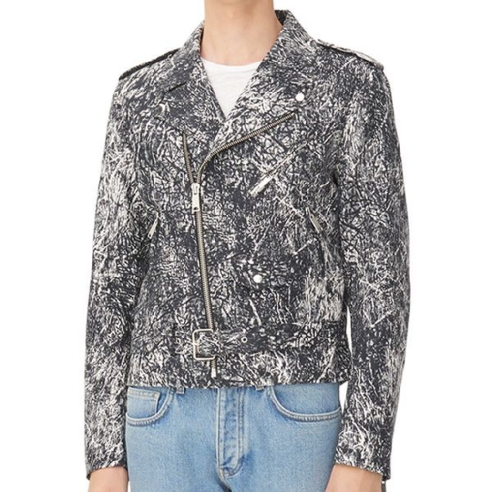Sandro Thrasher Moto Jacket